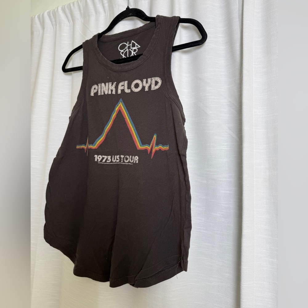 Chaser Pink Floyd 1973 US Tour Graphic Gray Tank Top | Size S - Picture 6 of 10